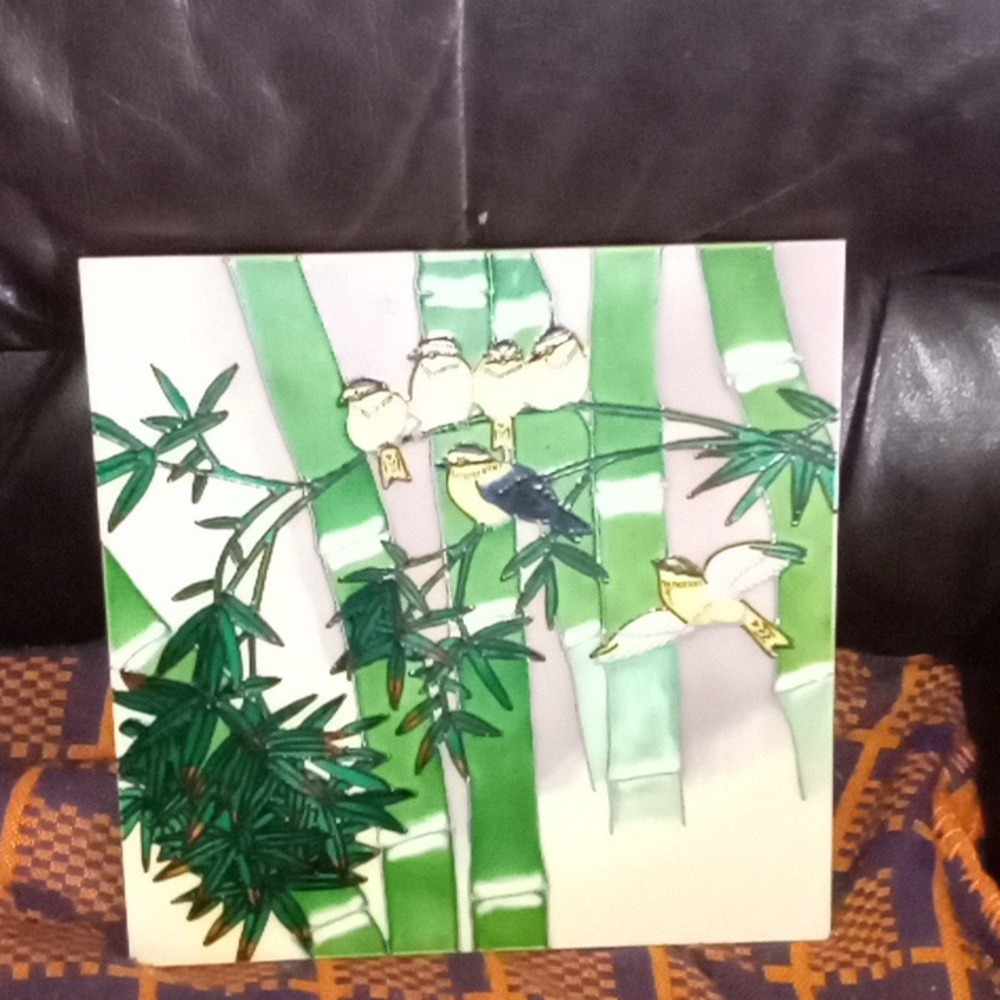 12 inch x 12 inch Beautiful Tile Wall Hanging